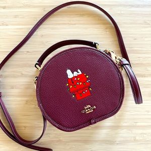 Coach x Peanuts canteen crossbody bag
